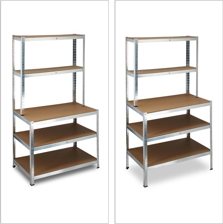 Actual product image Relaxdays Heavy duty shelving
