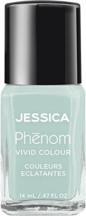 Jessica Phenom Vivid Colour Nagellack Langanhaltender Gel-ähnlicher Nagellack ohne UV-Licht Celestia (Himmelblau, Gel-Effekt Nagellack)