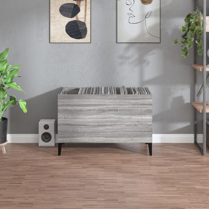 Immagine prodotto VidaXL Plattenschrank Grau Sonoma 74,5x38x48 cm Holzwerkstoff