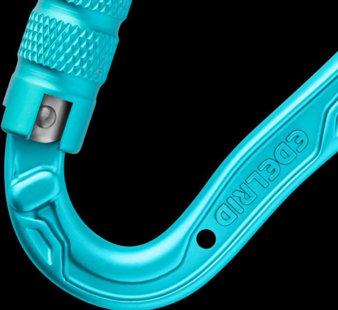 Actual product image Edelrid HMS Bullet Triple RFID Carabiner