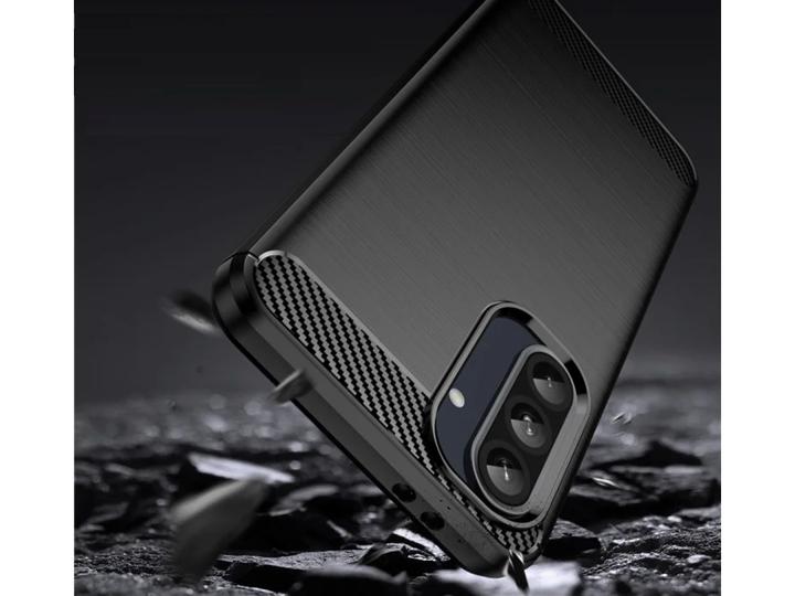 Image du produit Screenguard Carbon Brushed Soft TPU Hülle (Samsung Galaxy A36)