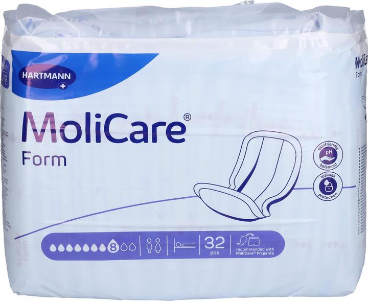 Produktbild Hartmann Molicare Form 8 Tropfen, 4X32 St