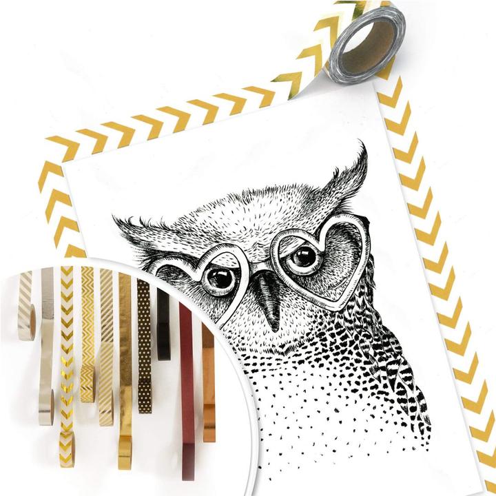 Image du produit Trenddeko Kvilis - Le petit hibou geek (30 x 40 cm)