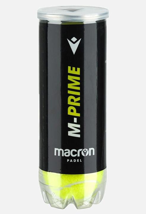 Actual product image Macron PADEL Prem. M-Prime Ball Can 3 Balls