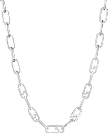 Actual product image Liu Jo Liu.Jo - Přvabný ocelový náhrdelnýk s krystaly Identity LJ1959