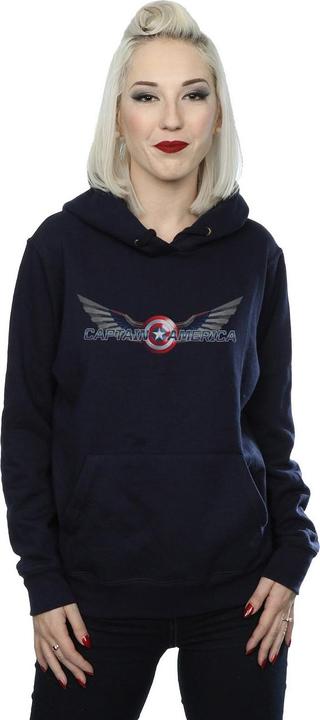 Falcon And The Winter Soldier Captain America Logo Kapuzenpullover (XL)