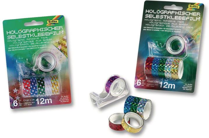 Actual product image Folia Holographic self-adhesive film (12 mm)
