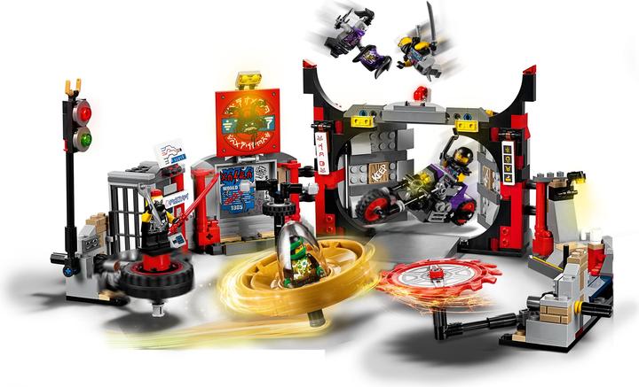 Actual product image LEGO Headquarters of the motorcyclists (70640, LEGO Ninjago)