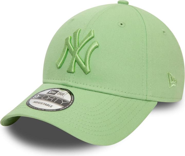 Actual product image New Era 9Forty Strapback Cap - New York Yankees lime green