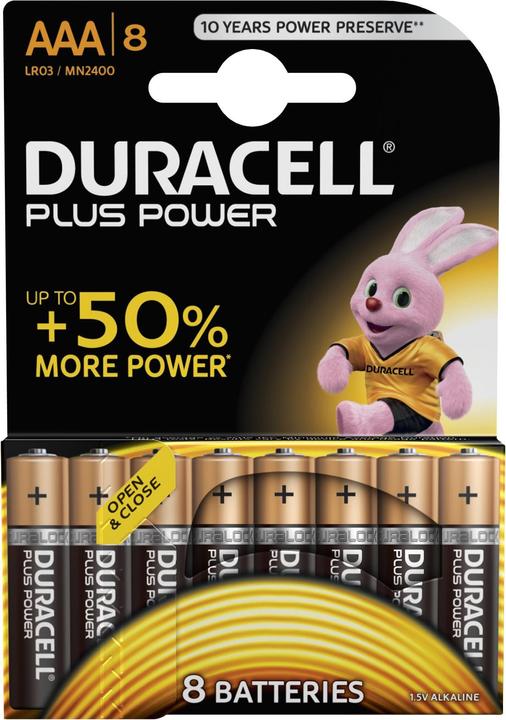Actual product image Duracell Plus (8 pcs., AAA)