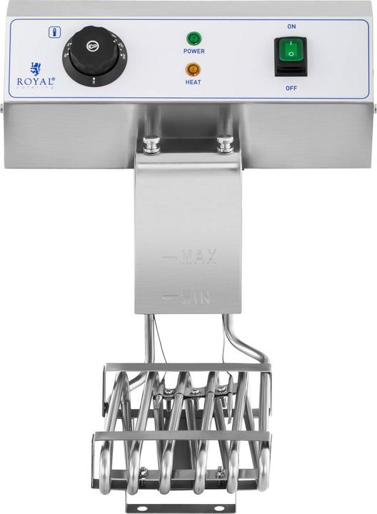 Actual product image Royal VKB Catering Electric fryer - 10 litre met afvoerkraan