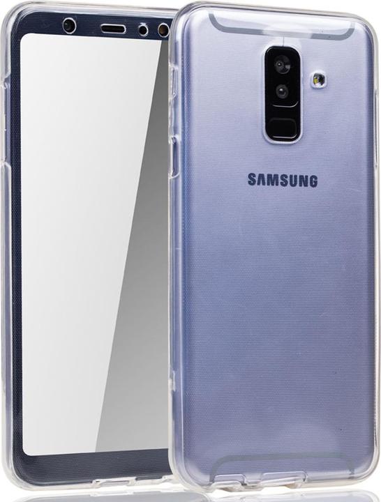 Produktbild König Design Handyhülle für Samsung Galaxy A6 Plus (2018) Schutzcase Bumper Etuis Transparent (Nokia X6 2018)