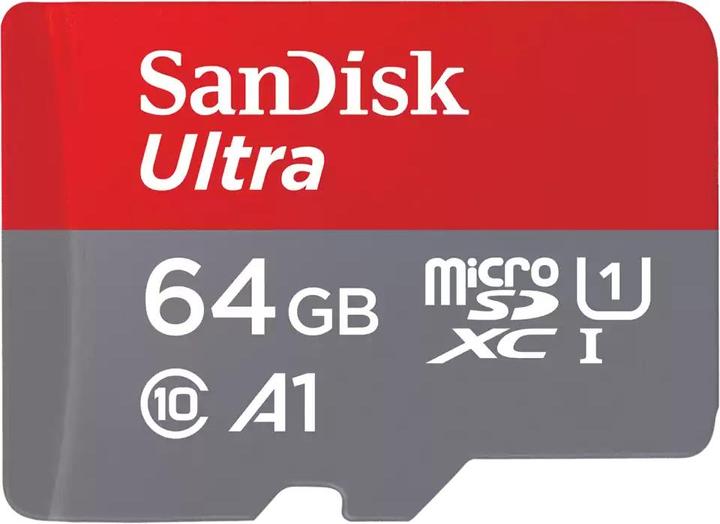 Actual product image SanDisk Ultra mit Adapter (2-Pack) (64 GB, microSDXC, U1, UHS-I)