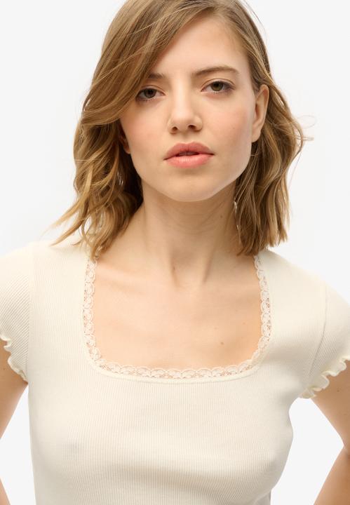 Actual product image Superdry Essential Square Neck S/s Tee (14)