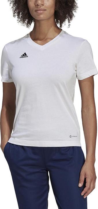 Actual product image adidas Koszulka damska Entrada 22 Tee biała HC0442 (XS) (XS)