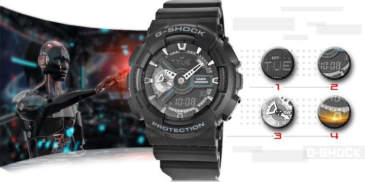 Image du produit G-Shock Ga-110 (Montre numérique, Montre analogique, 55 mm)