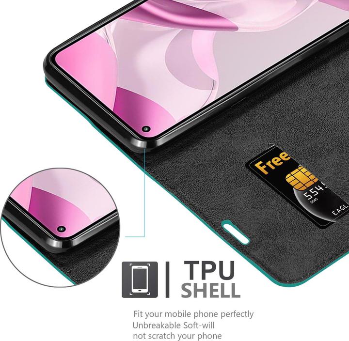 Produktbild Cadorabo Book Invis. Magnet Hülle (Xiaomi Mi 11 Lite, Xiaomi Mi 11 Lite 5G)