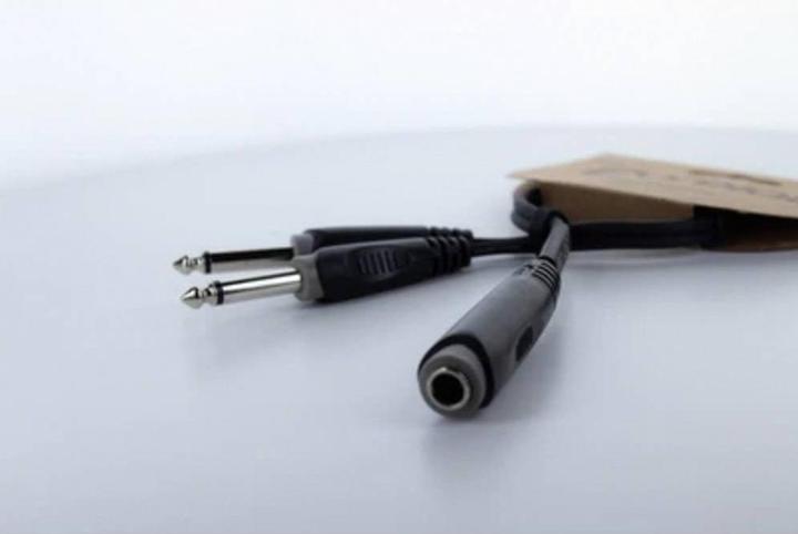 Image du produit Cordial Adaptateur en Y XLR EY 0,3 GPP (1x jack 6.3 mm (mono) - 2x jack (0.30 m, XLR)