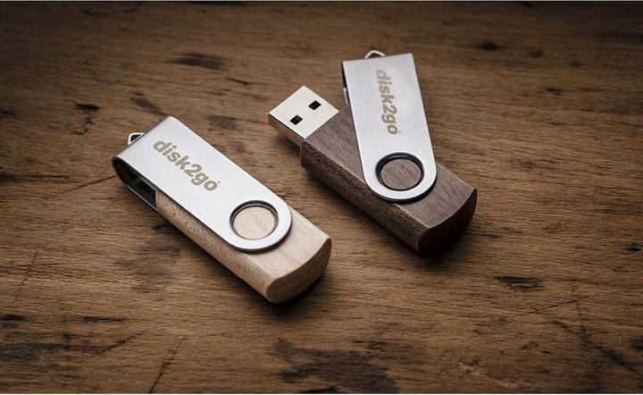 Produktbild Disk2go Wood (64 GB, USB-A)