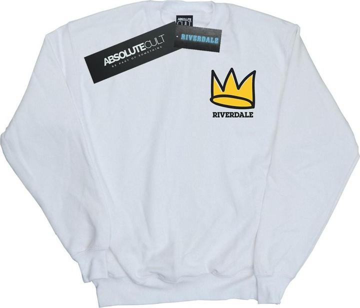 Riverdale Crown Breast Print Sweatshirt (S)