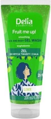 Image du produit Delia Cosmetics Delia Fruit Me Up! Gel Nettoyant Visage et Corps Citron Vert 200Ml (200 ml)