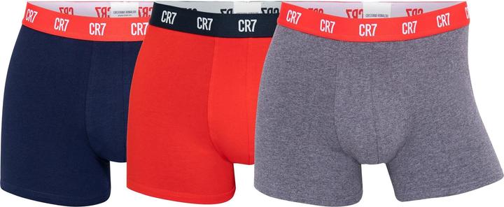 CR7 Mens Trunk Cotton Stretch 3-Pack