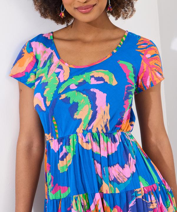 Produktbild Joe Browns Tropical Print Crinkle Cotton Dress (10XL)