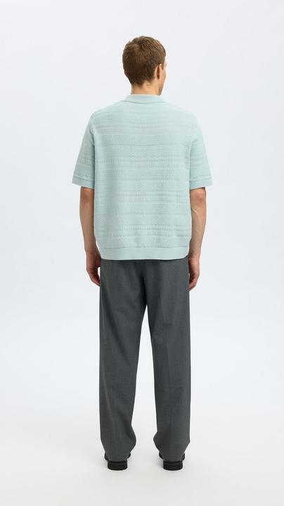 Immagine prodotto Selected Homme Textured Polohemd aus Strick (XXL)