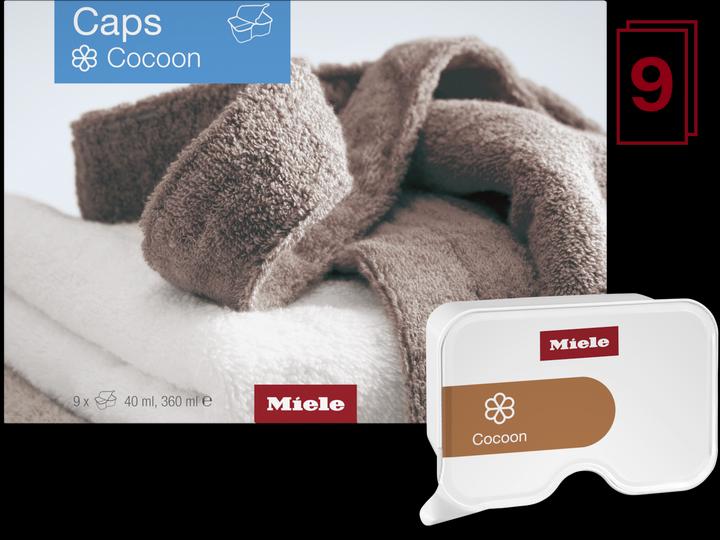 Actual product image Miele Cocoon (9 Washing cycles, Liquid detergent)
