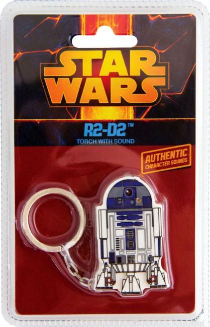 Actual product image Paladone Products § Star Wars - R2D2 Keychain Torch With Sound