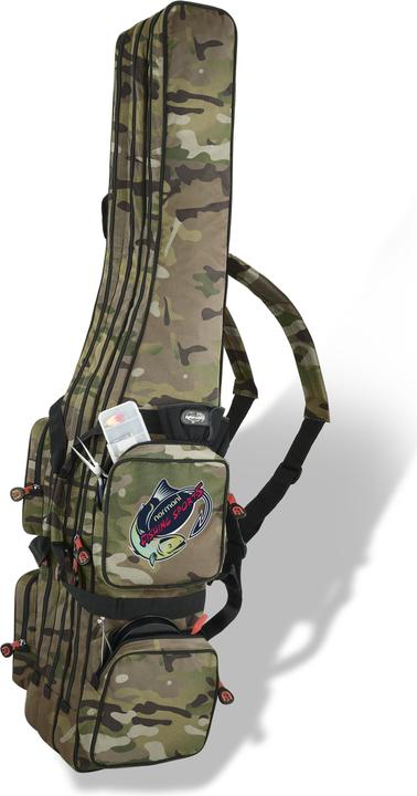 Actual product image Normani Rod bag Rod POD Fishing rod case Fishing rod bag Fishing rod bag 125 cm to 190 cm - 9271