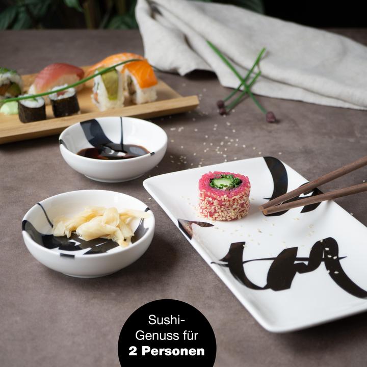 Actual product image Moritz & Moritz Sushi Tableware Set for 2 Persons (10 Piece)