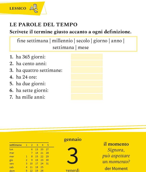 Immagine prodotto Calendario in lingua italiana Langenscheidt 2025 (Tedesco, Italiano)