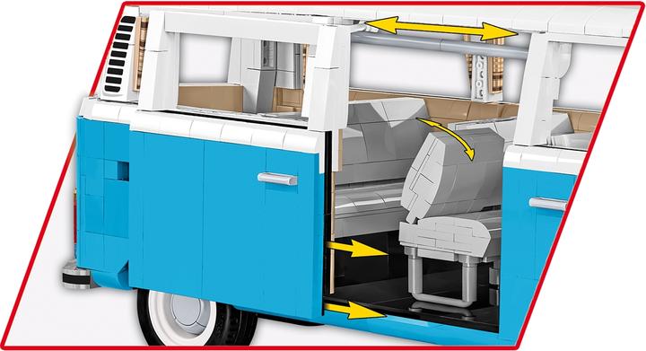 Actual product image Cobi VOLKSWAGEN /24362/ TRANSPORTER T2A BUS 2300 KL.