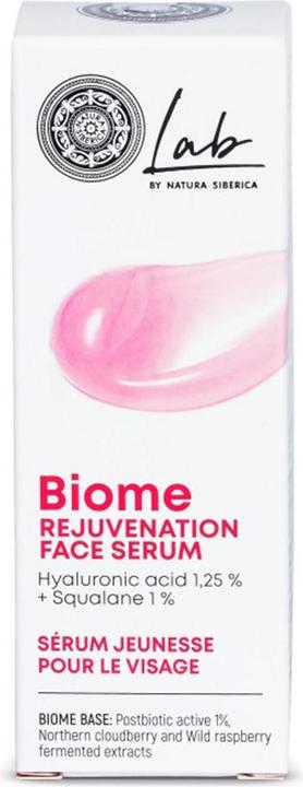 Actual product image Natura Siberica Lab Biome Rejuvenation Face Serum (30 ml)