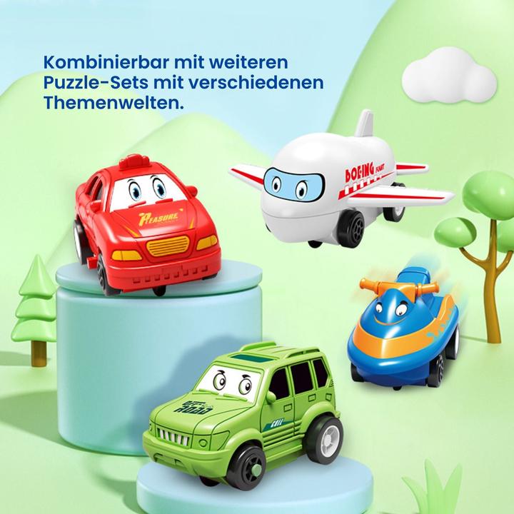Produktbild Hermex Elektrisches Schienenbahn-Puzzle für Kinder Kinderspielzeug Lernspielzeug (33 x 25 cm)