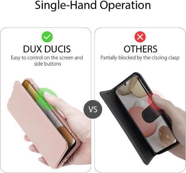 Actual product image Dux Ducis Skin X Series Bookcover (Samsung Galaxy A42 5G)