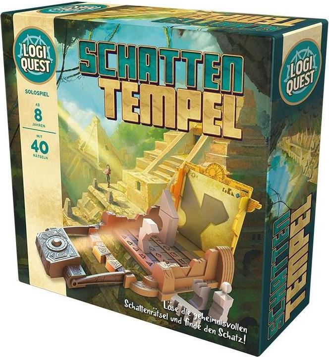 Actual product image Asmodée MIXD0002 - Logiquest Schattentempel - Board game 1 player, ages 8+ (DE edition) (German)