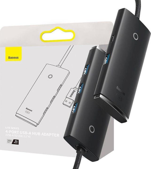 Immagine prodotto Baseus Lite Series (USB-A, 4 Porti)