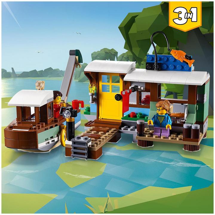Produktbild LEGO Hausboot (31093, LEGO Creator 3-in-1)