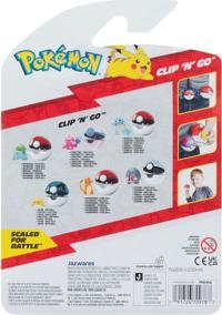 Image du produit Jazwares Pokémon Clip'n'Go Poké Balls Carapuce #3 & Poké Ball