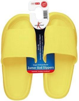 Actual product image Lucovitaal Orthopedic Bath Slipper 37-38 Yellow