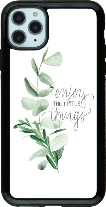 Image du produit PhoneLook Coque Hybrid Armor noir Enjoy the little things (Apple iPhone 11 Pro Max)