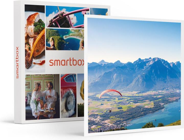 Produktbild Smartbox Gleitschirmfliegen: 1 magischer 12-minütiger Flug für 2 Personen in den Waadtländer Alpen (2 Pers.)