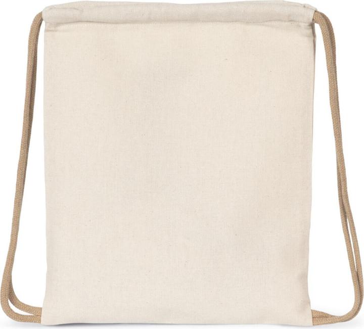 Actual product image Kimood Recycled drawstring accessory bag