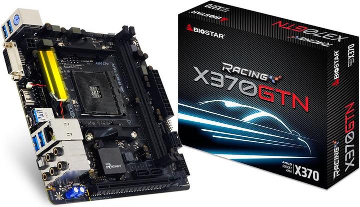 Produktbild Biostar X370gtn (AM4, AMD X370, Mini-ITX)