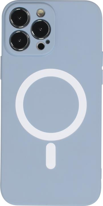 Actual product image PhoneLook Soft shell silicone cover with MagSafe and camera protection grey (Apple iPhone 13 Pro Max)