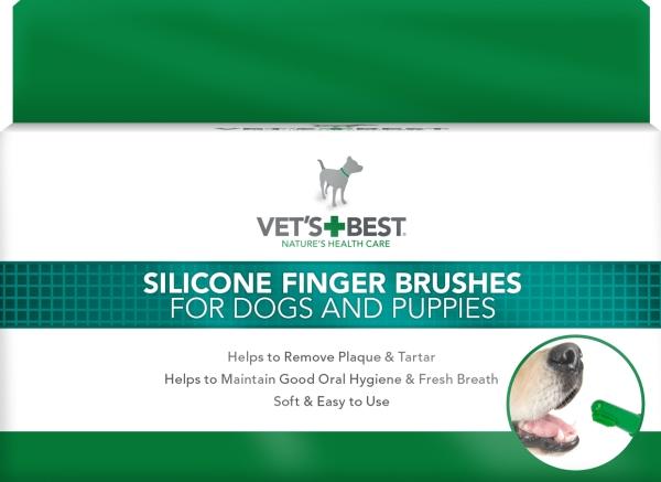 Vet's Best Vinger Tandenborstels (Dog)