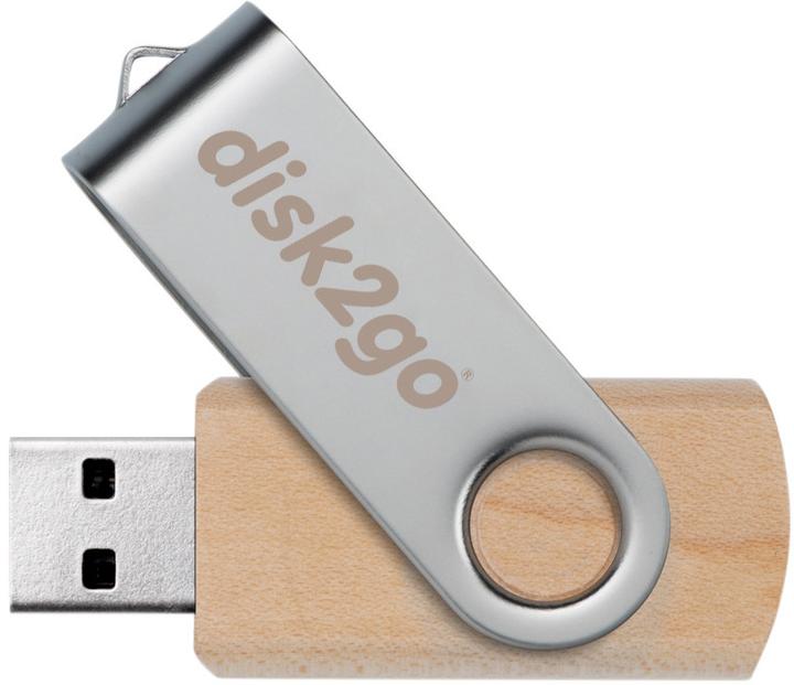 Produktbild Disk2go Wood (32 GB, USB-A)