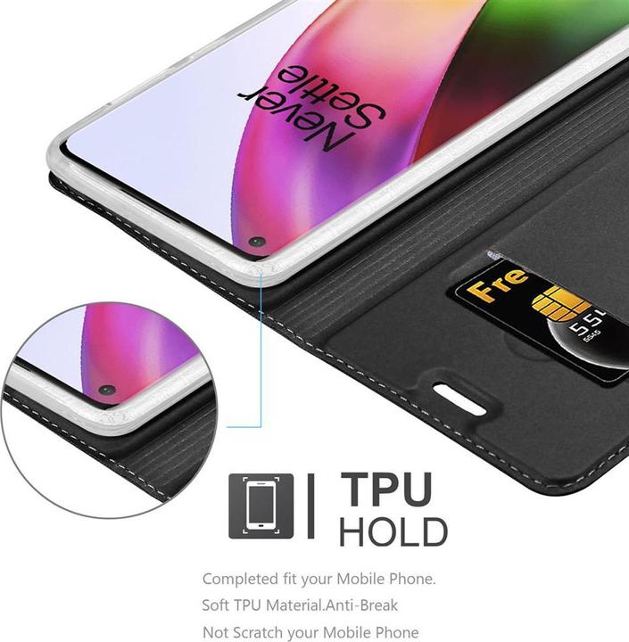 Actual product image Cadorabo Book Classy Style Cover (Oneplus 8)
